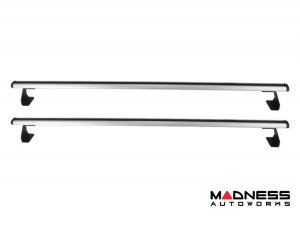 Volkswagen ID. Buzz Roof Rack Cross Bars - Silver - Heavy Duty - Fixed Point